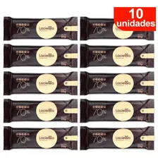 Chocolate Laciella 70% Cacau Kit 10 Unidades De 20g