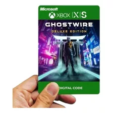 Ghostwire: Tokyo Deluxe Ed Xbox Séries Xls Code 25 Dígitos 