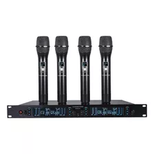 Microfono Inalambrico Uhf Ajustable Sound Town De 200 Can...