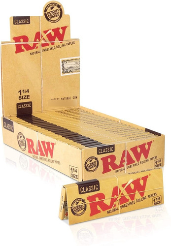 Caja Rolling Paper Raw 1 1/4 Ocb Blunt
