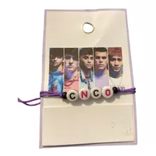 Pulsera Cnco Con Cubos Letras Ajustable Idols