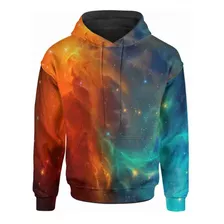 Sudadera Deportiva Sublimada Full Print Galaxia Nebulosa 008