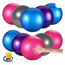 Pelota Pilates Yoga 65cm + Inflador Para Pilates Terapia