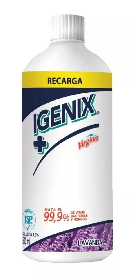 Igenix Aromatizador/limpiador Recarga  500 Ml