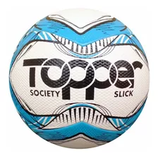 6 Bola Futebol Society Topper Slick Original Oficial
