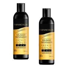 Farmacolor Repair Gold Bálsamo Acond. X 2 Uni. De Fábrica