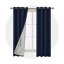 Cortinas Deconovo Con Ojales Aluminizados Con Aislante De Te