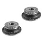 2) Mazas Traseras Sin Abs Tmk 406 L4 2.0l Peugeot 2000-2004