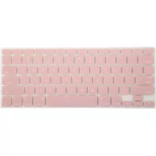 Funda De Silicona Para Teclado Para Macbook Pro 13/15 Rosa