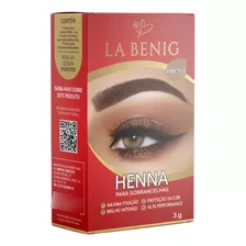 Henna La Benig Sobrancelhas Alto Rendimento 3g