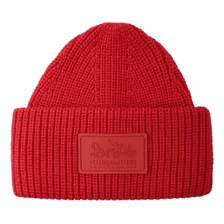 Coach Gorro Con Parche Mujer, Sport Red