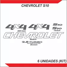 Adhesivos Chevrolet S10