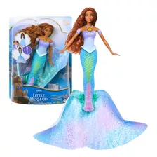 Boneca Princesas Disney Ariel Hora Da Transformação 2 Em 1