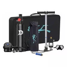 Mini Tanque Buceo Kit 1l Completo