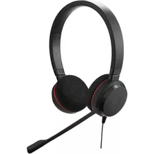 Audífono Profesional Jabra Evolve 20 Ms Stereo Usb Negro