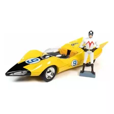 Speed Racer Shooting Star+figura Racer X Autoworld 1:18