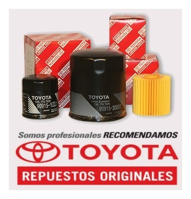 Kit Filtros Toyota Hilux Y Fortuner 2.5 Y 3.0 Originales Foto 5