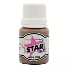 Pigmento Permanent Make Up Star Ink 15ml Warm Beige