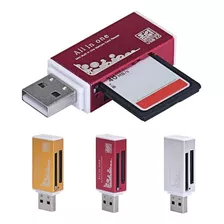 Mini Leitor De Cartão Memória Universal Usb Sd Micro Sd