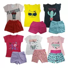 Kit 30 Peças De Roupa Infantil Menina Bebe Feminino Atacado