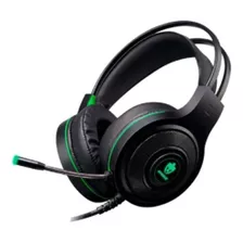 Fone De Ouvido Over-ear Gamer Evolut Têmis Eg301 Com Luz Led