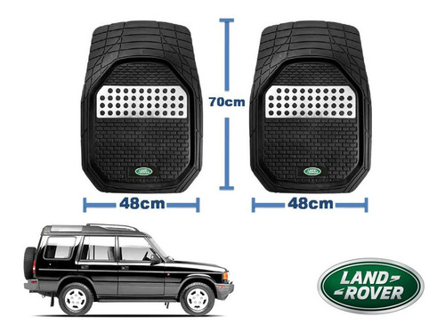 Tapetes 4pz Charola Logo Land Rover Discovery 1999 A 2003 Foto 2