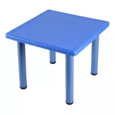 Mesa Cuadrada Para Niños Infantil Azul