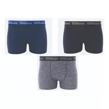 Kit 10 Cueca Wilson Boxer Algodão