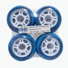 Ruedas Para Patines 82x24 Mm 82a