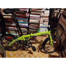 Bicicleta Plegable Minicooper, Folding Bike,rin 20 ..