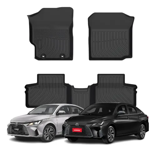 Cubre Pisos Calce Perfecto Toyota Yaris Sedan 3 Piezas