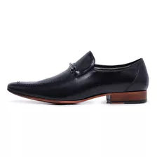 Sapato Social Masculino Loafer Paulo Vieira - 125 - Preto