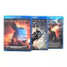 Blu-ray Trilogia Batman Begins Em Ótimo Estado