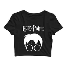Cropped Camiseta Blusinha Croped Harry Potter Envio Rápido