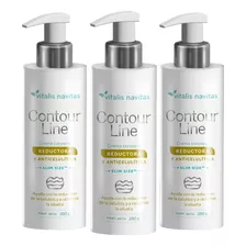 Crema Corporal Reductora Y Anticelulítica Contour Line X3