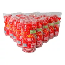 Vaso Rojo Para Fiesta De 16oz Biodegradable 45 Pzas