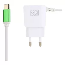 Cargador Celular Usb-c Roca Mobile Color Blanco