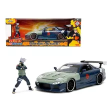 Miniatura Carro Mazda Rx-7 C/ Figura Naruto 1993 1:24 Jada