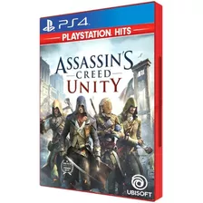 Jogo Assassins Creed Unity Ps4 Midia Física