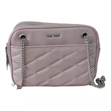 Bolsa Nine West Bordado Color Rosa