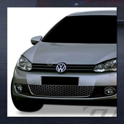 For 2010-2014 Vw Mk6 Golf/jetta Wagon Blk Honeycomb Hex  Gt2 Foto 7