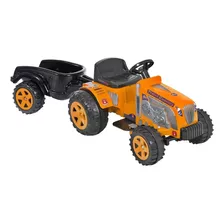Mini Veículo Elétrico Infantil Trator Fazendeiro Com Caçamba