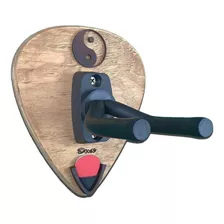 Soporte De Guitarra Con Símbolo Yin Yang Y Porta Plumillas