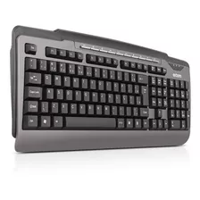 Teclado Pc Computador Usb Exbom Abnt2 Atalhos Multimídia