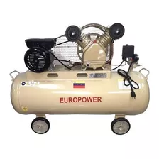 Compresor De Aire Europower 5,5 Hp, 230v. 2 Pistones 200 Lts