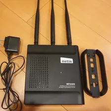 Wireless-n Broadband Router Wf-2409 300mbps Netis, 3 Antenas