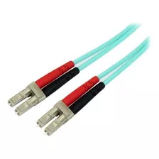 Startech.com Cable De Fibra Optica De 2 M - 10 Gb Aqua - Dr