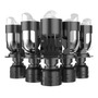 4pzs Faros Led Auxiliares 48w Cuatro Filas 6500k 16 Led Auto