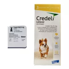 Credeli Antipulga Carrapato Cães 1,3 A 2,5kg 1 Comp Avulso