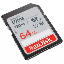 Cartao De Memoria Sandisk Sdxc Ultra 120mb/s 64gb Sdoriginal